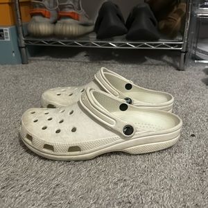 White Crocs